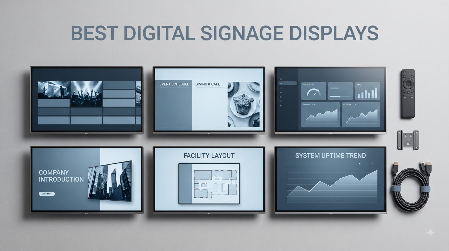 best digital signage displays