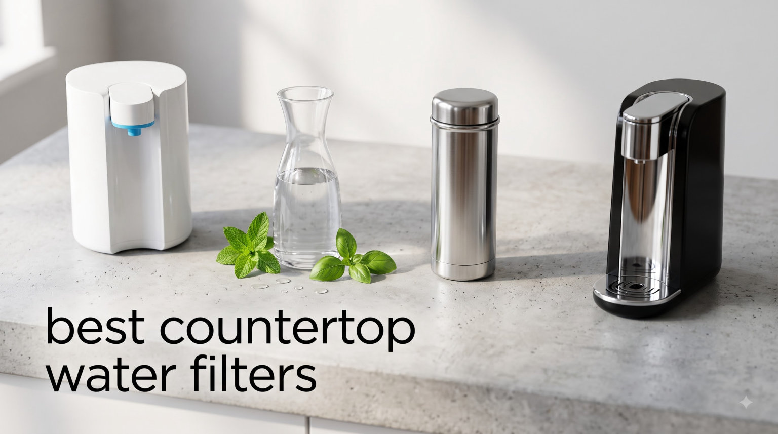 best countertop water filters