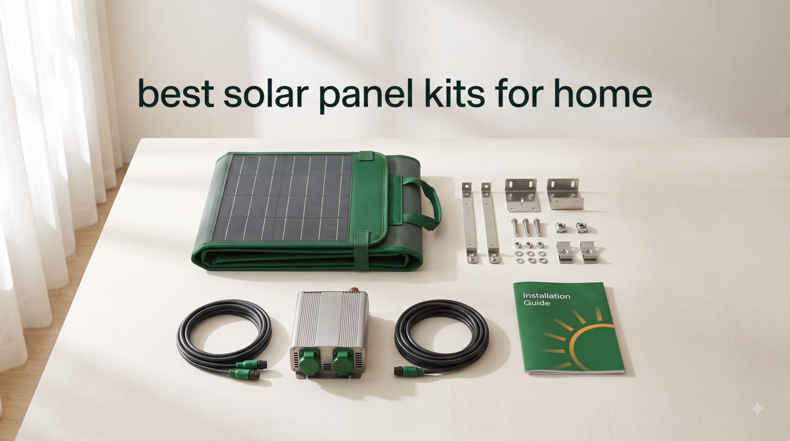 best solar panel kits for home