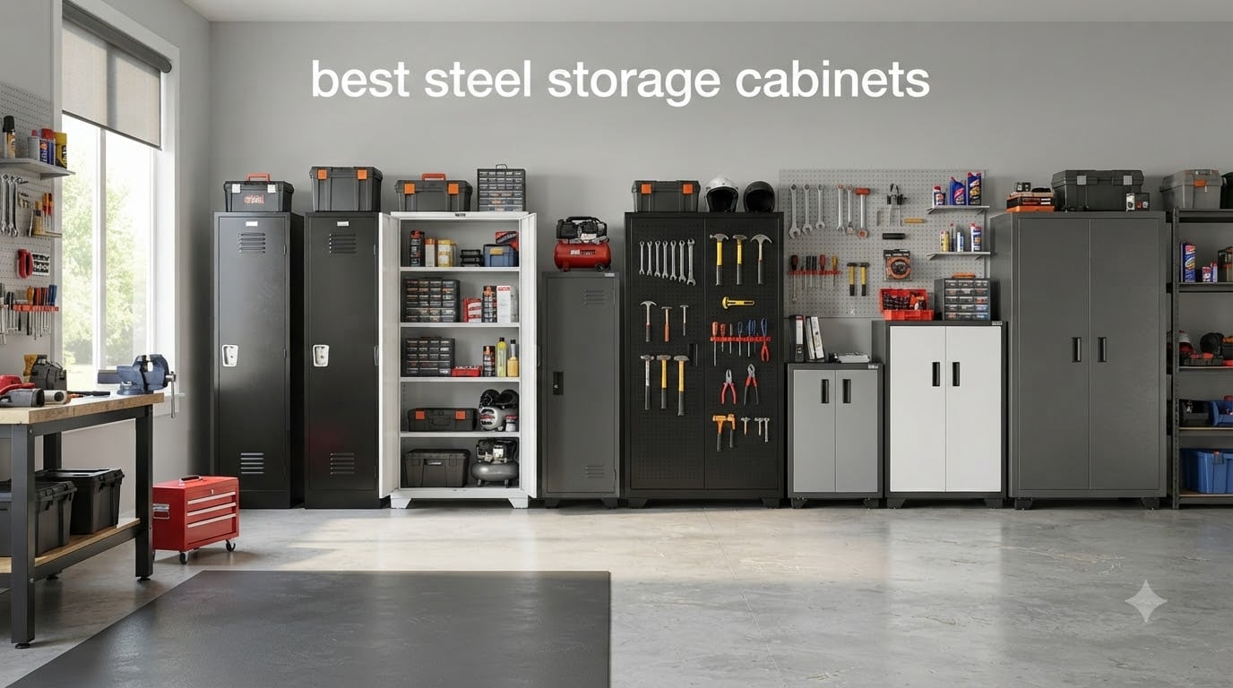 best steel storage cabinets
