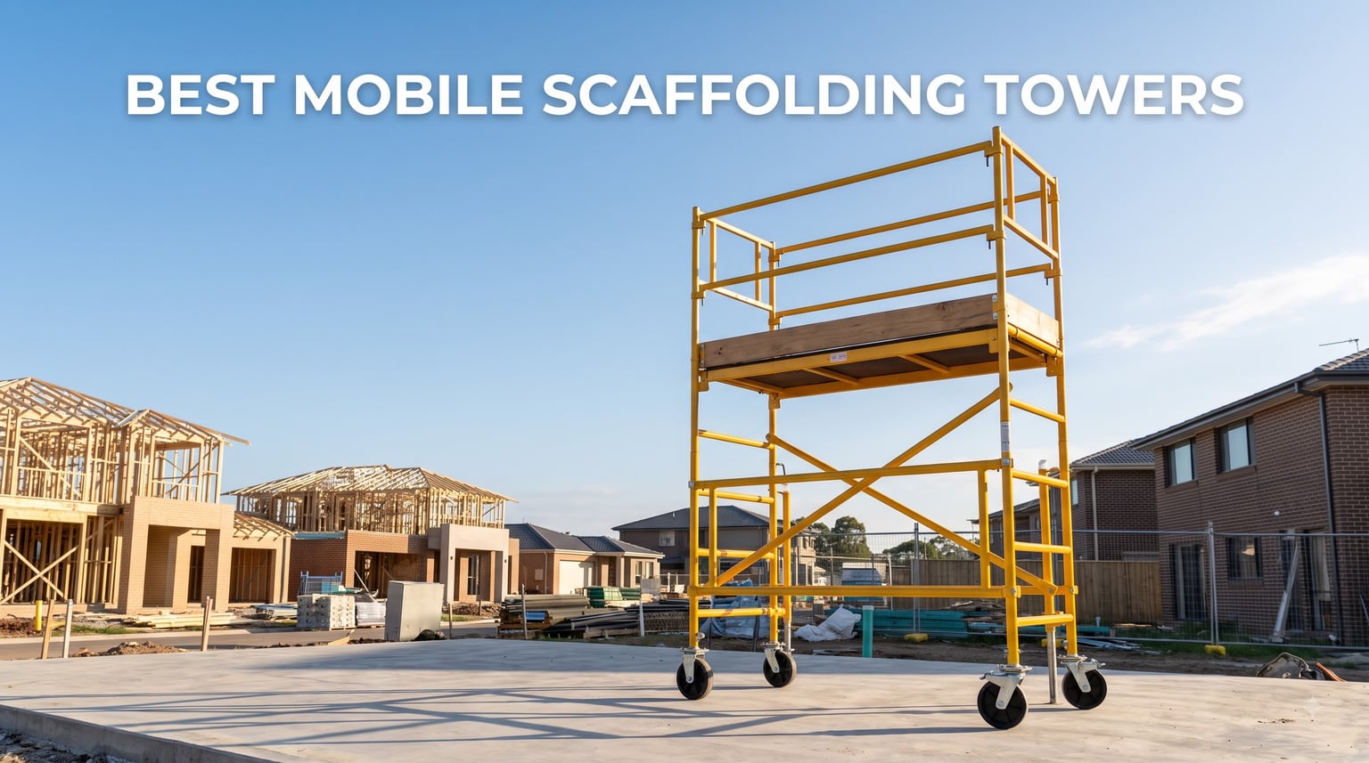 best mobile scaffolding towers