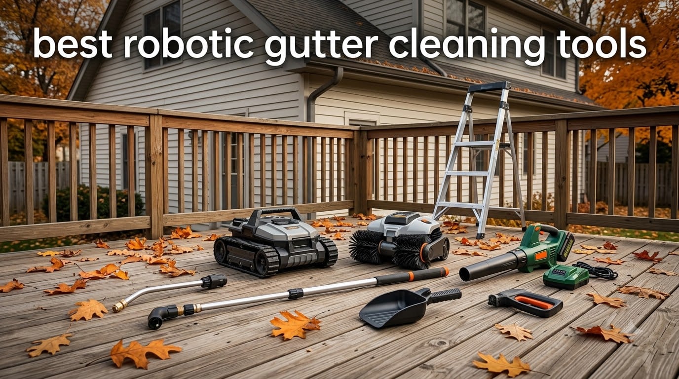 best robotic gutter cleaning tools