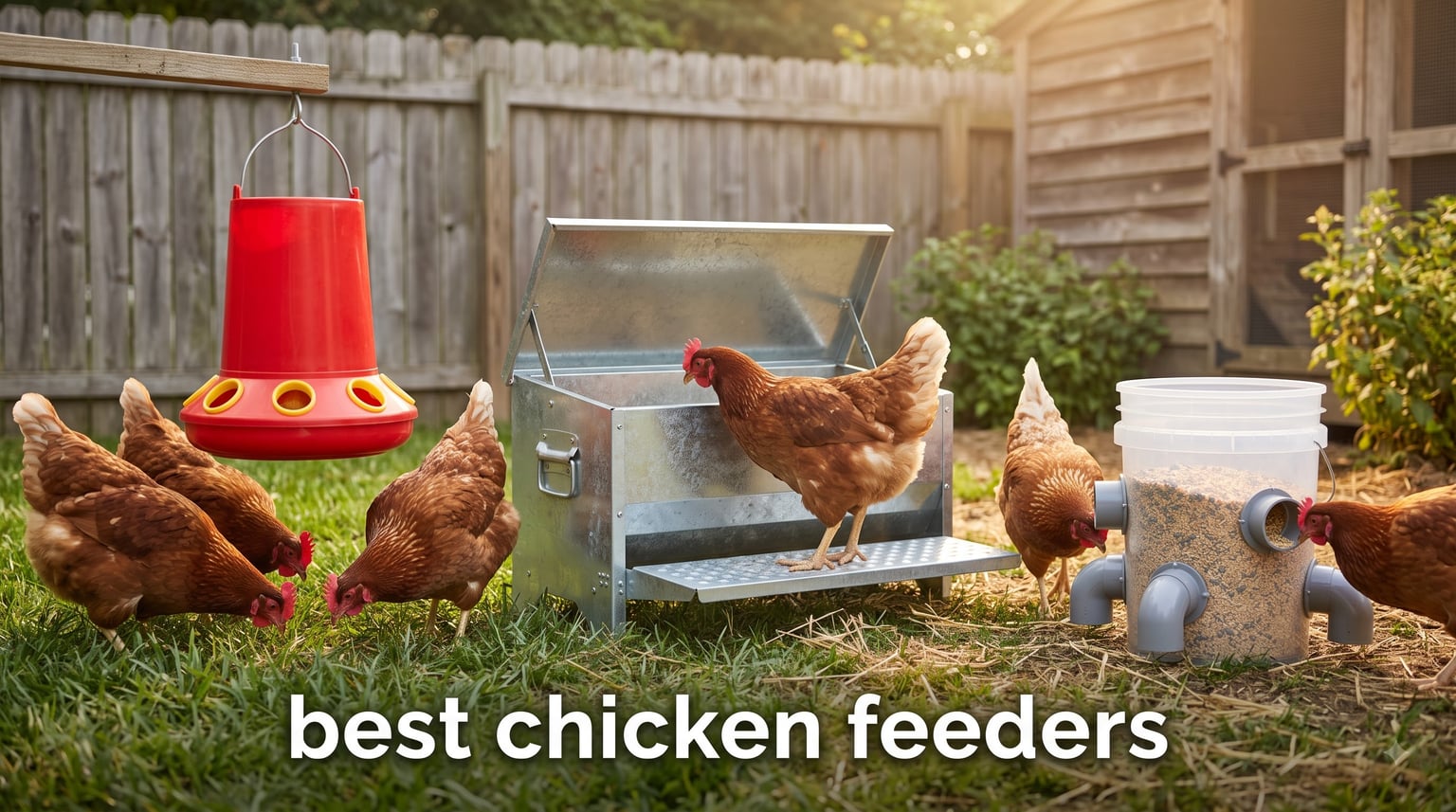best chicken feeders
