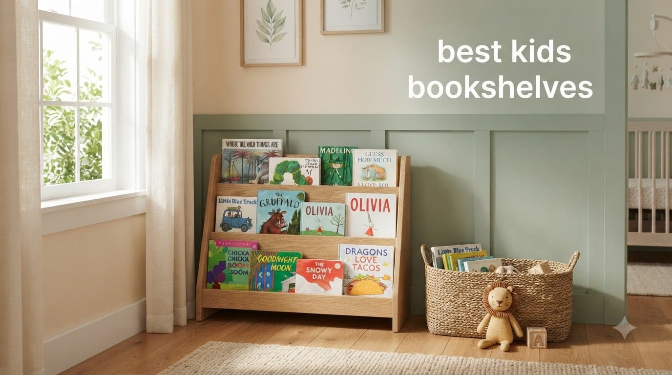best kids bookshelves