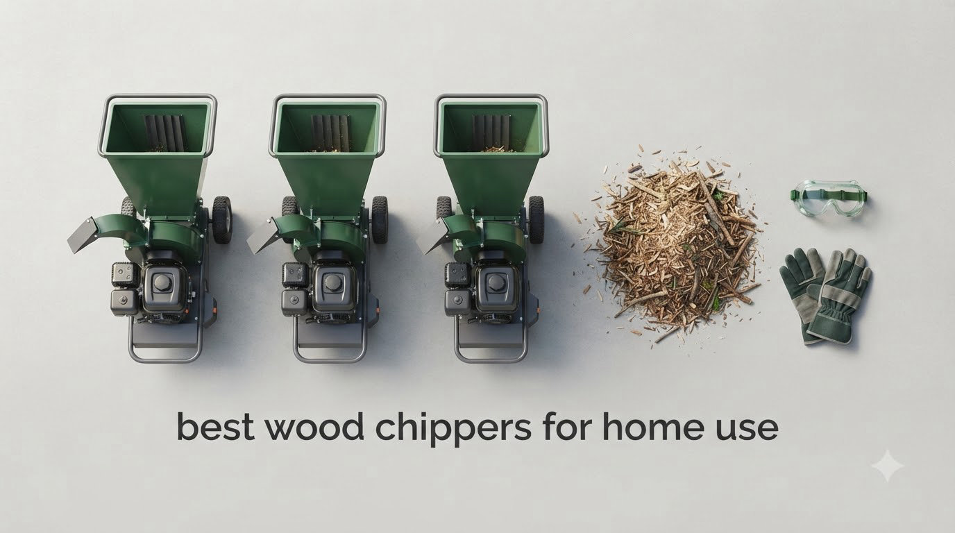 best wood chippers for home use