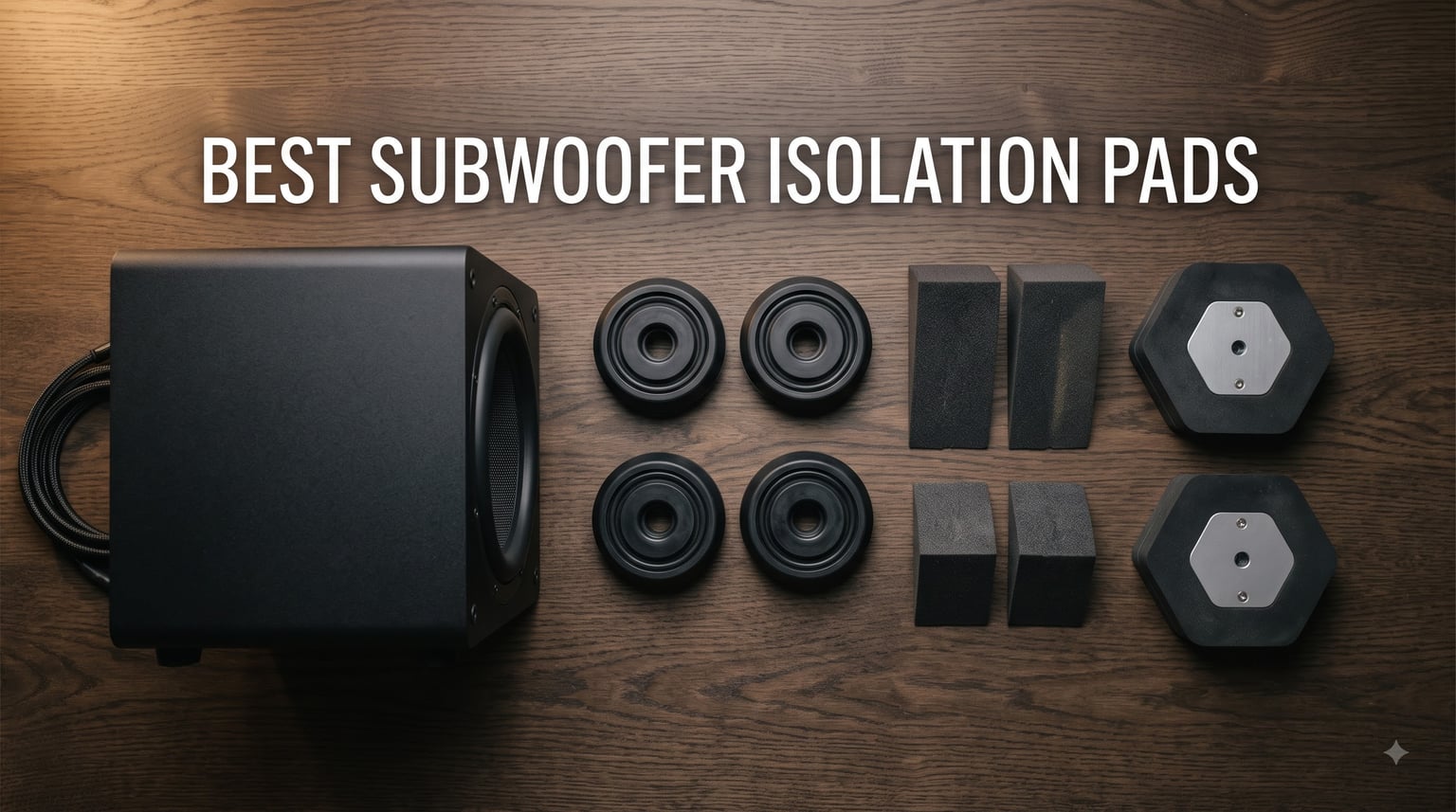 best subwoofer isolation pads