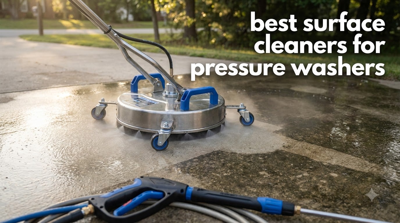 best surface cleaners for pressure washers