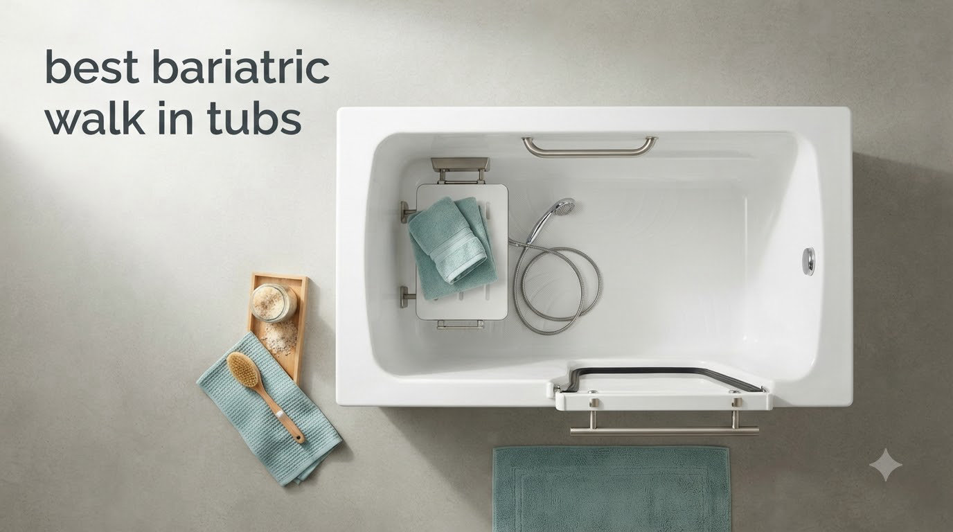 best bariatric walk in tubs