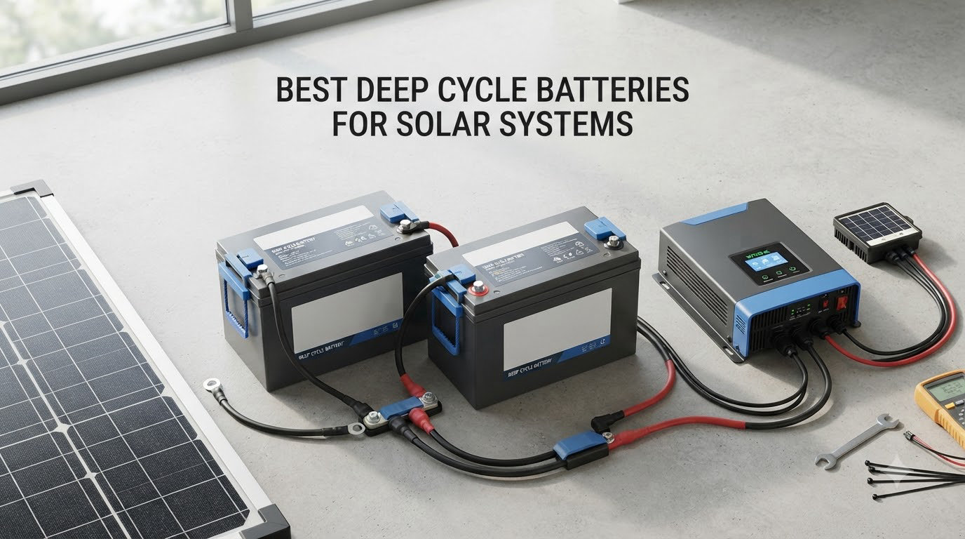 best deep cycle batteries for solar systems