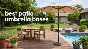best patio umbrella bases