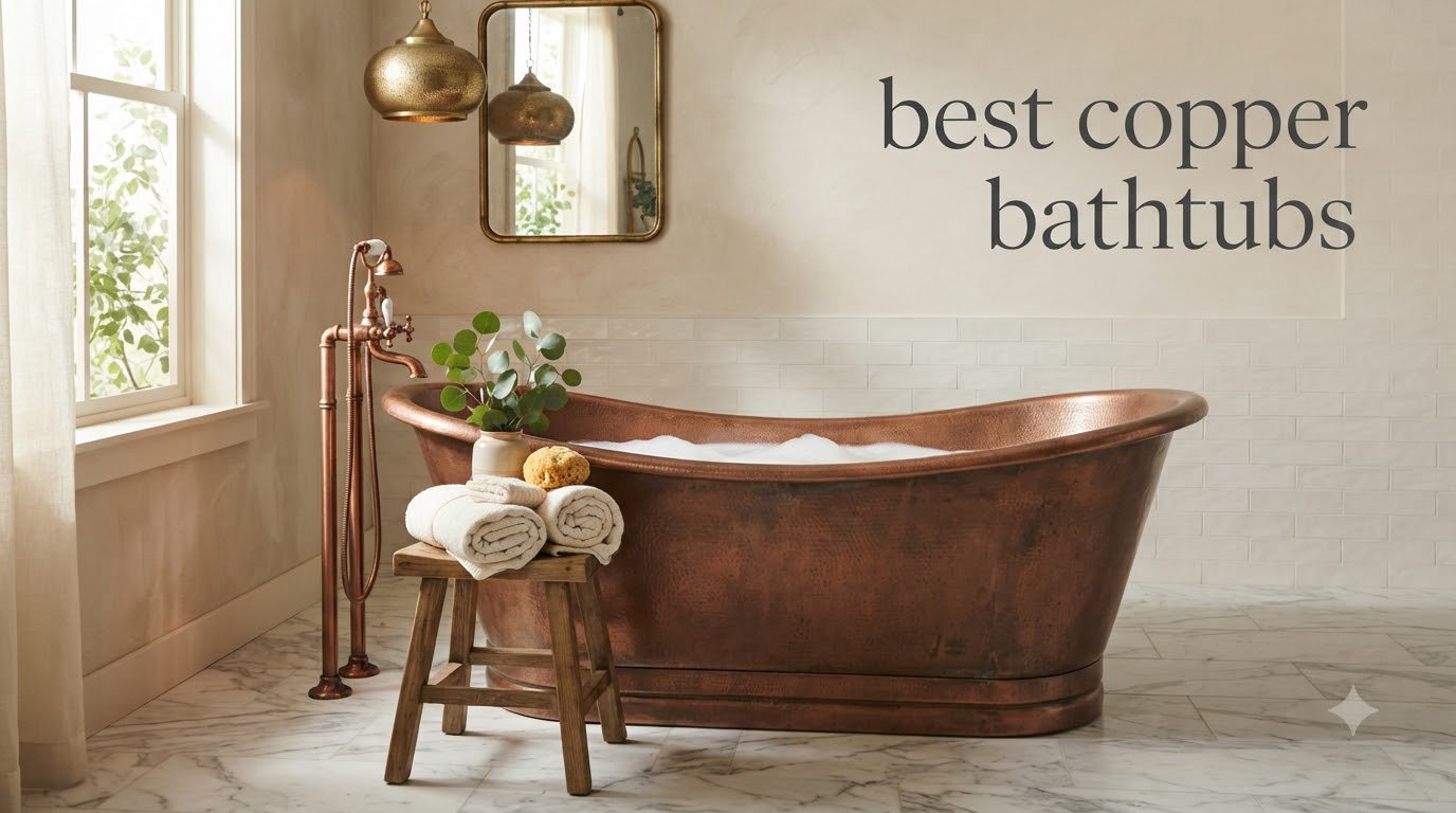 best copper bathtubs