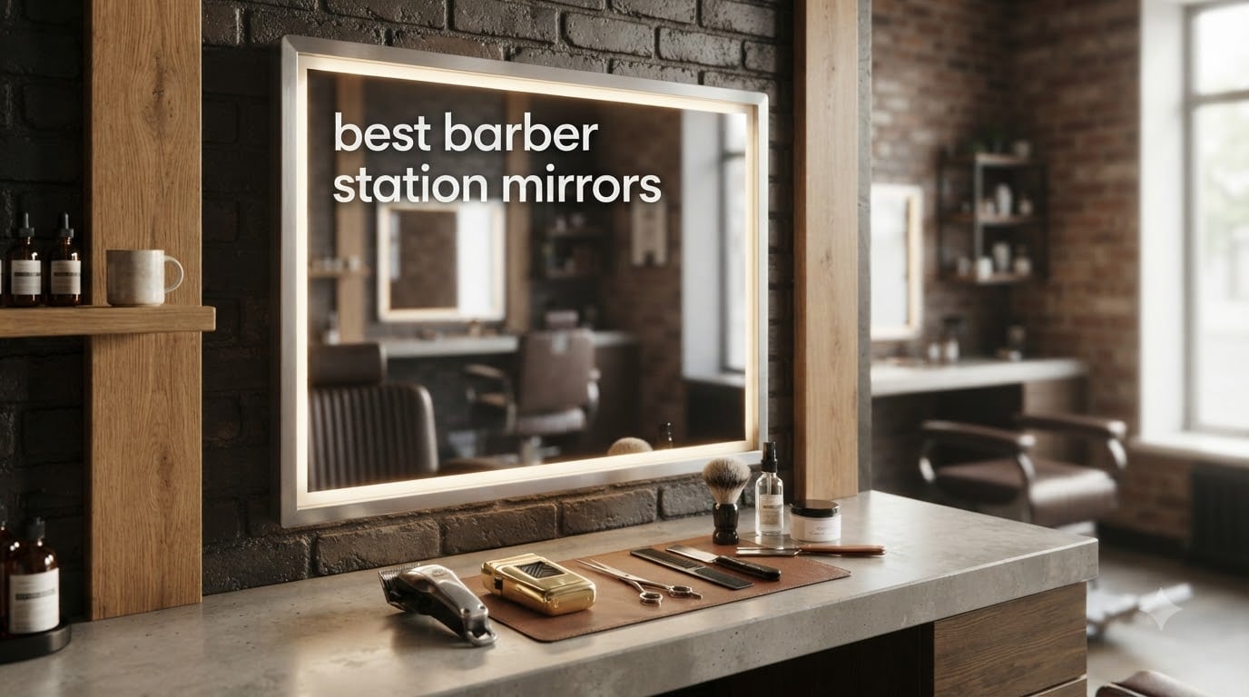 best barber station mirrors
