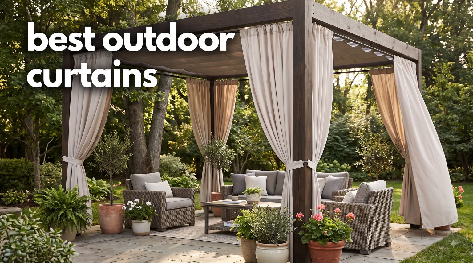 best outdoor curtains