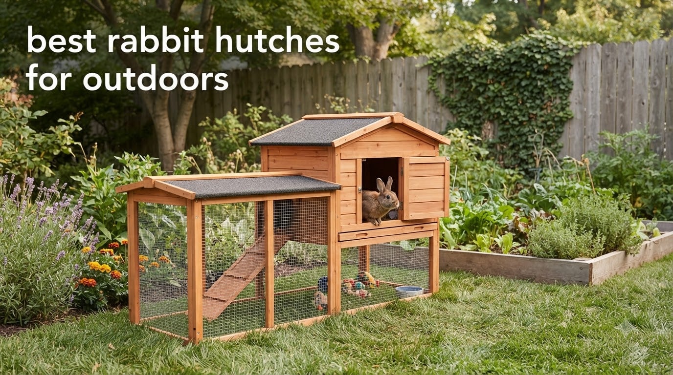 best rabbit hutches for outdoors