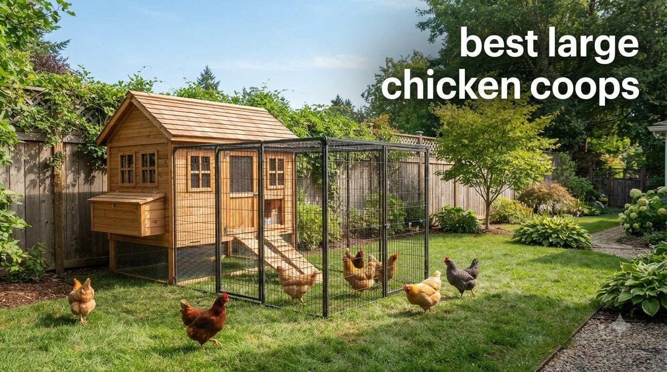 best large chicken coops