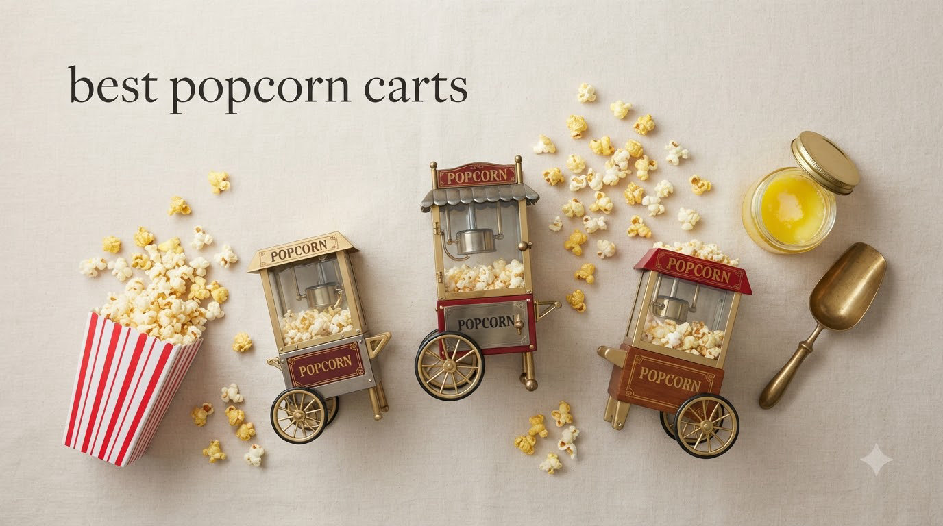 best popcorn carts