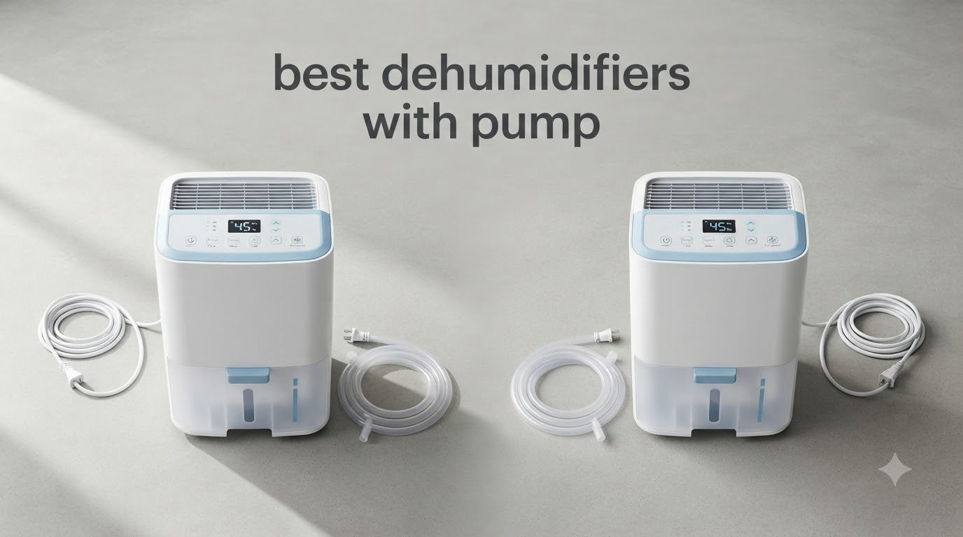 best dehumidifiers with pump