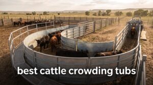 best cattle crowding tubs