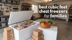 best cubic feet chest freezers for families