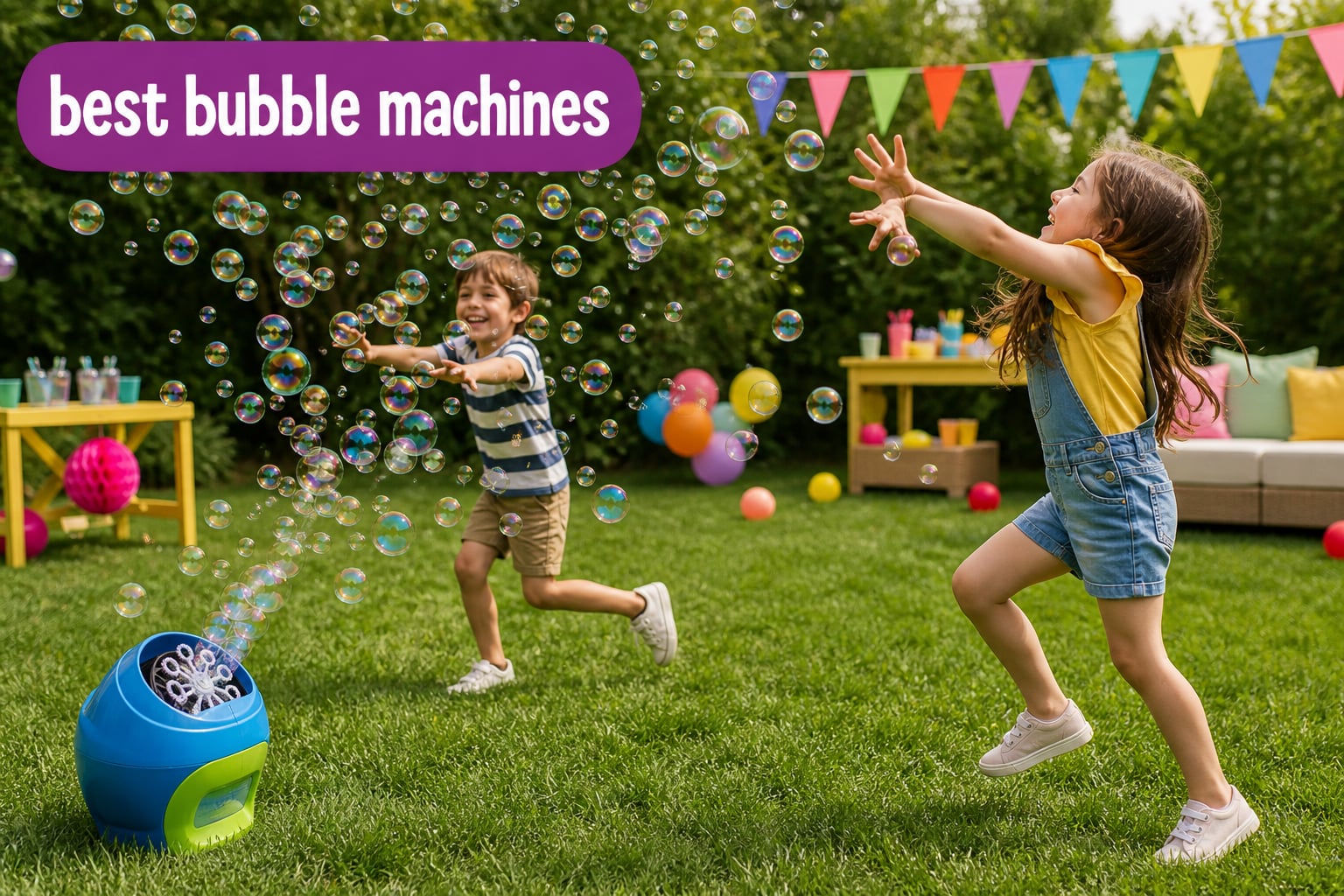 best bubble machines