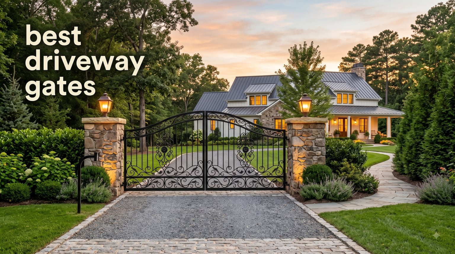 best driveway gates