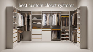 best custom closet systems