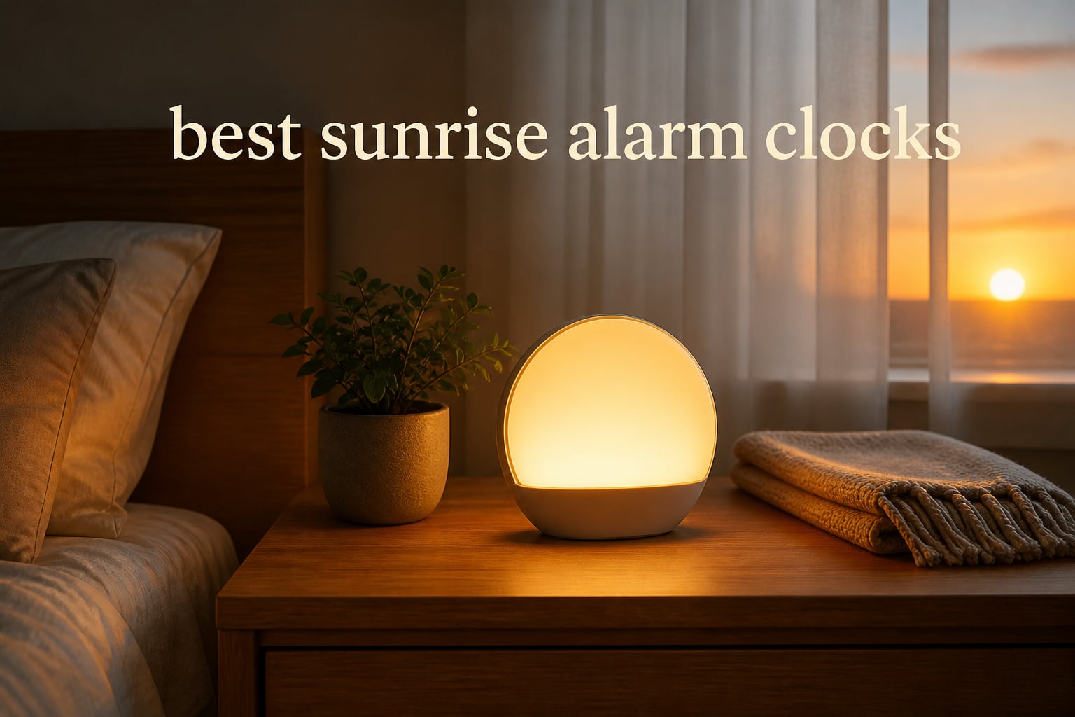 best sunrise alarm clocks