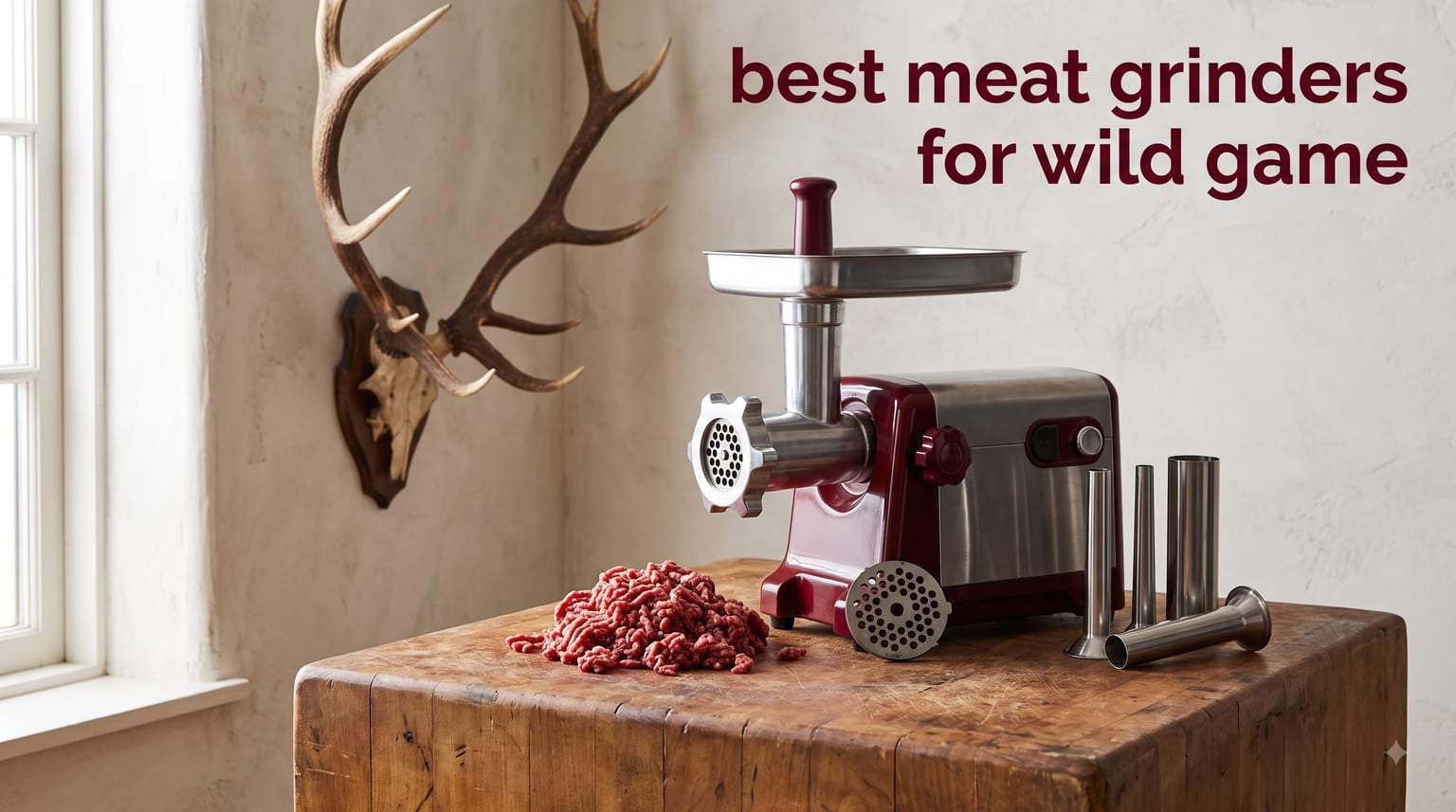 best meat grinders for wild game