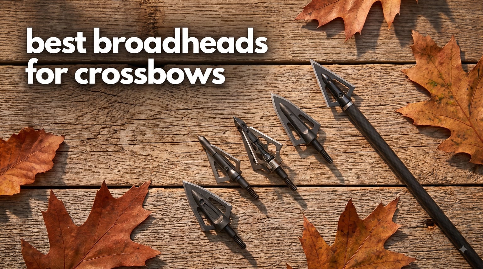 best broadheads for crossbows