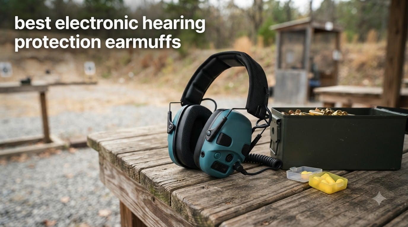 best electronic hearing protection earmuffs