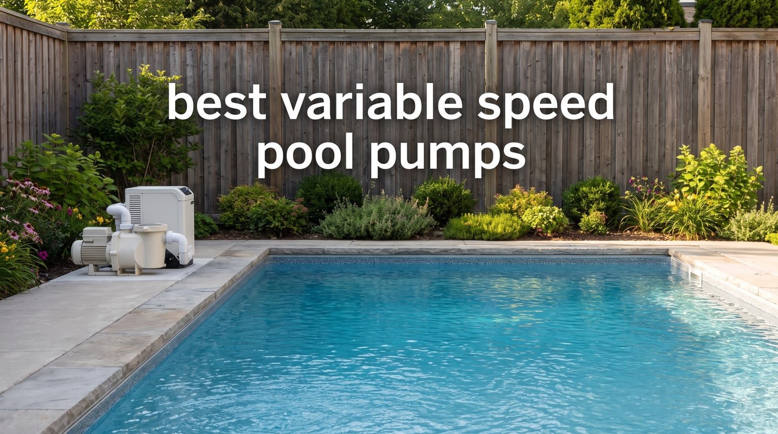 best variable speed pool pumps