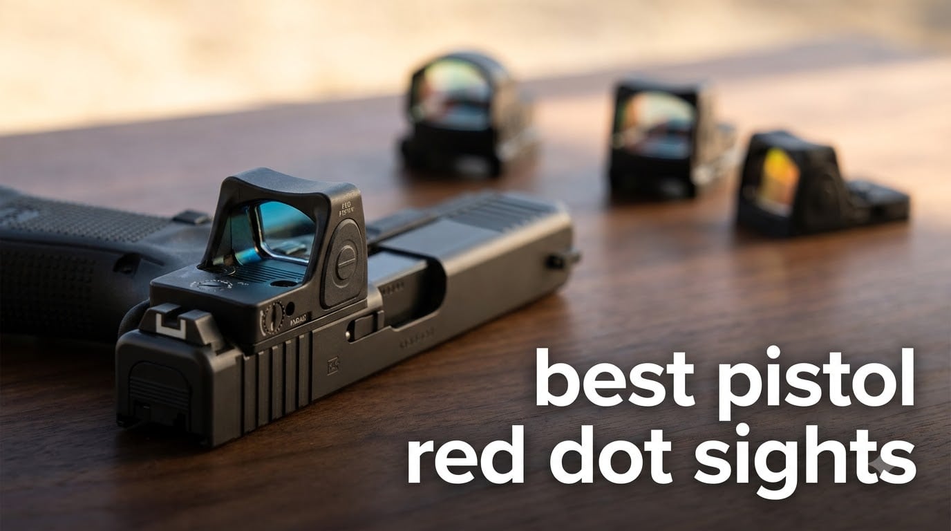 best pistol red dot sights