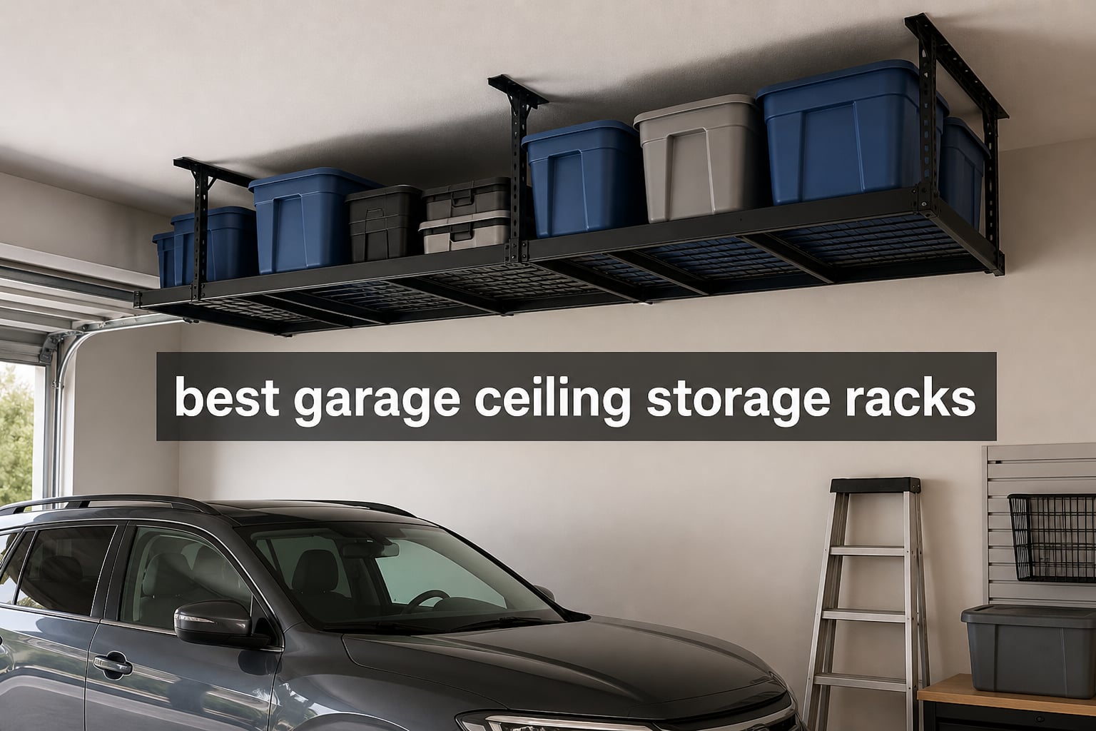 best garage ceiling storage racks