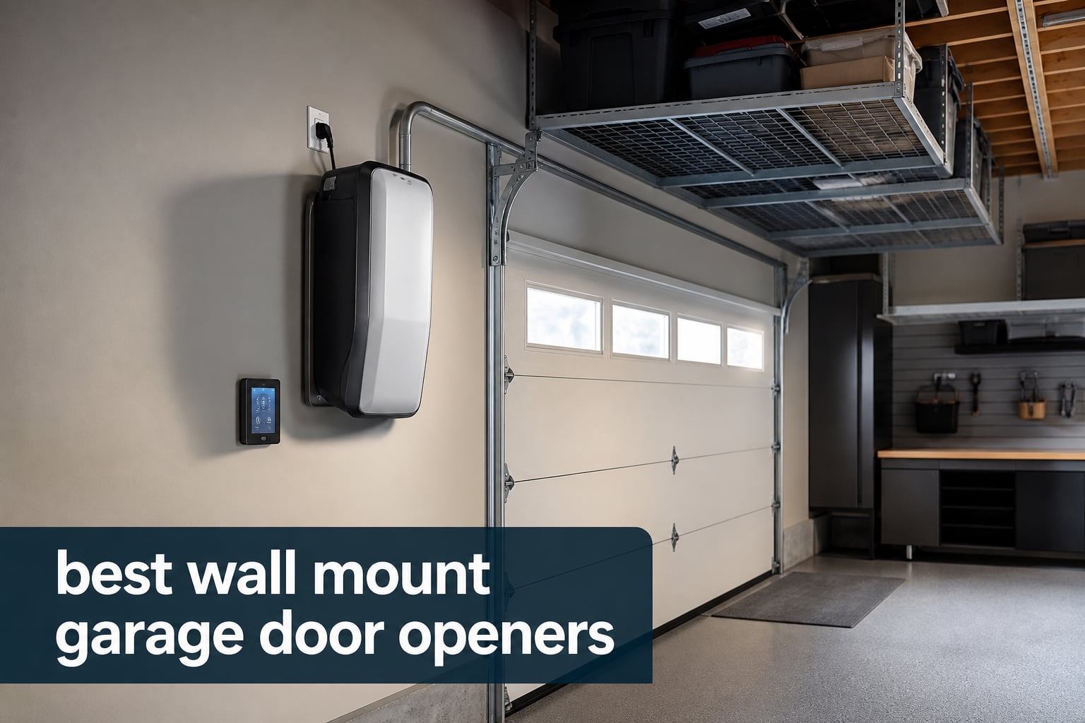 best wall mount garage door openers