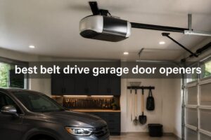 best belt drive garage door openers