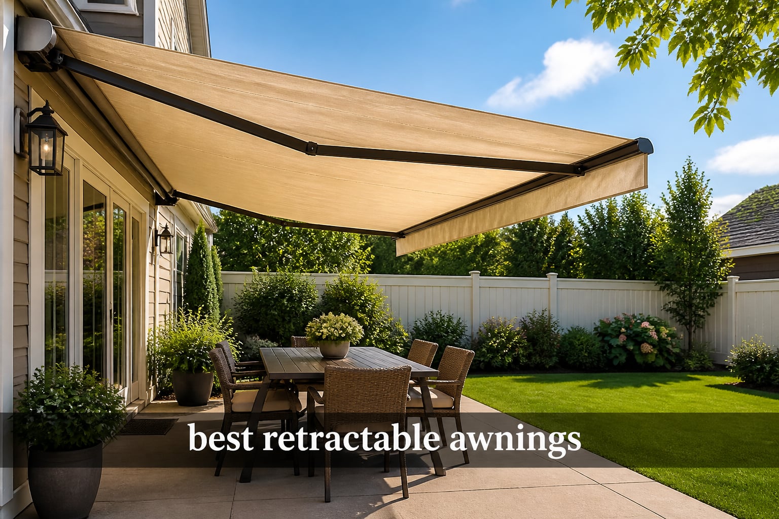 best retractable awnings