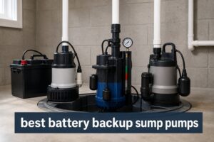best battery backup sump pumps