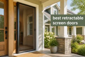 best retractable screen doors