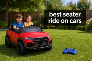 best 2 seater ride on cars