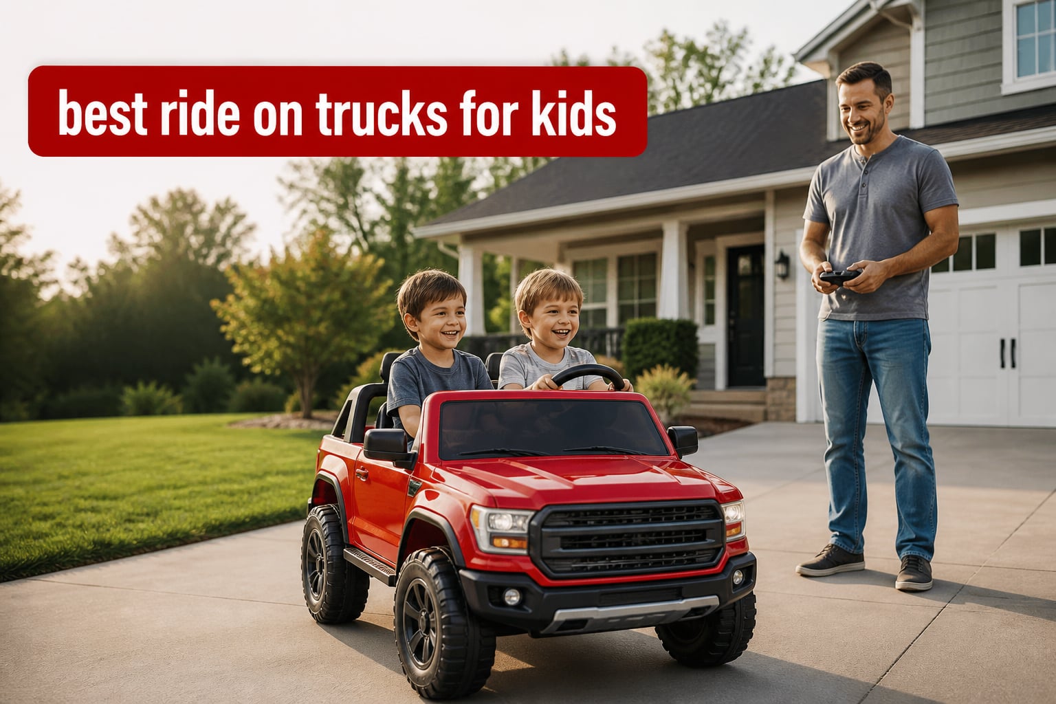 best ride on trucks for kids