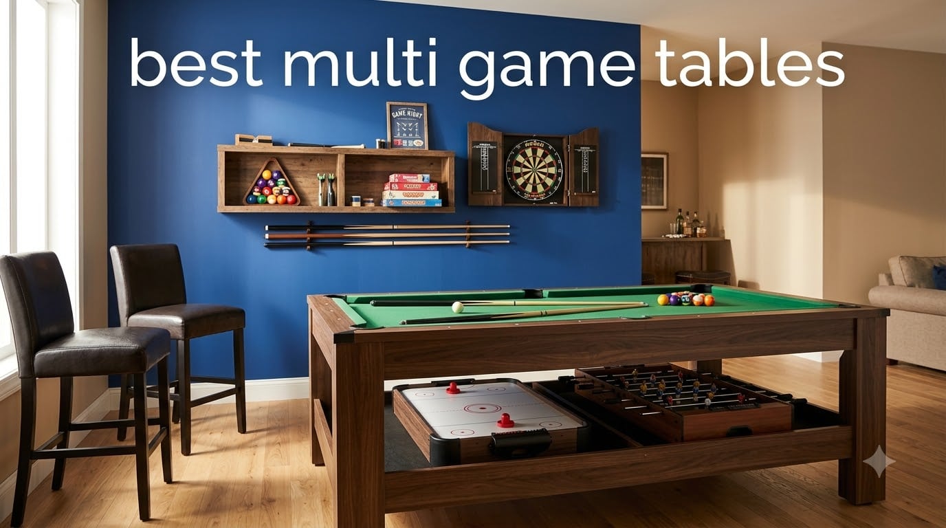 best multi game tables