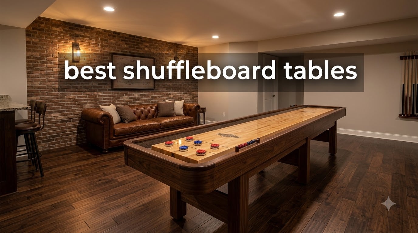 best shuffleboard tables