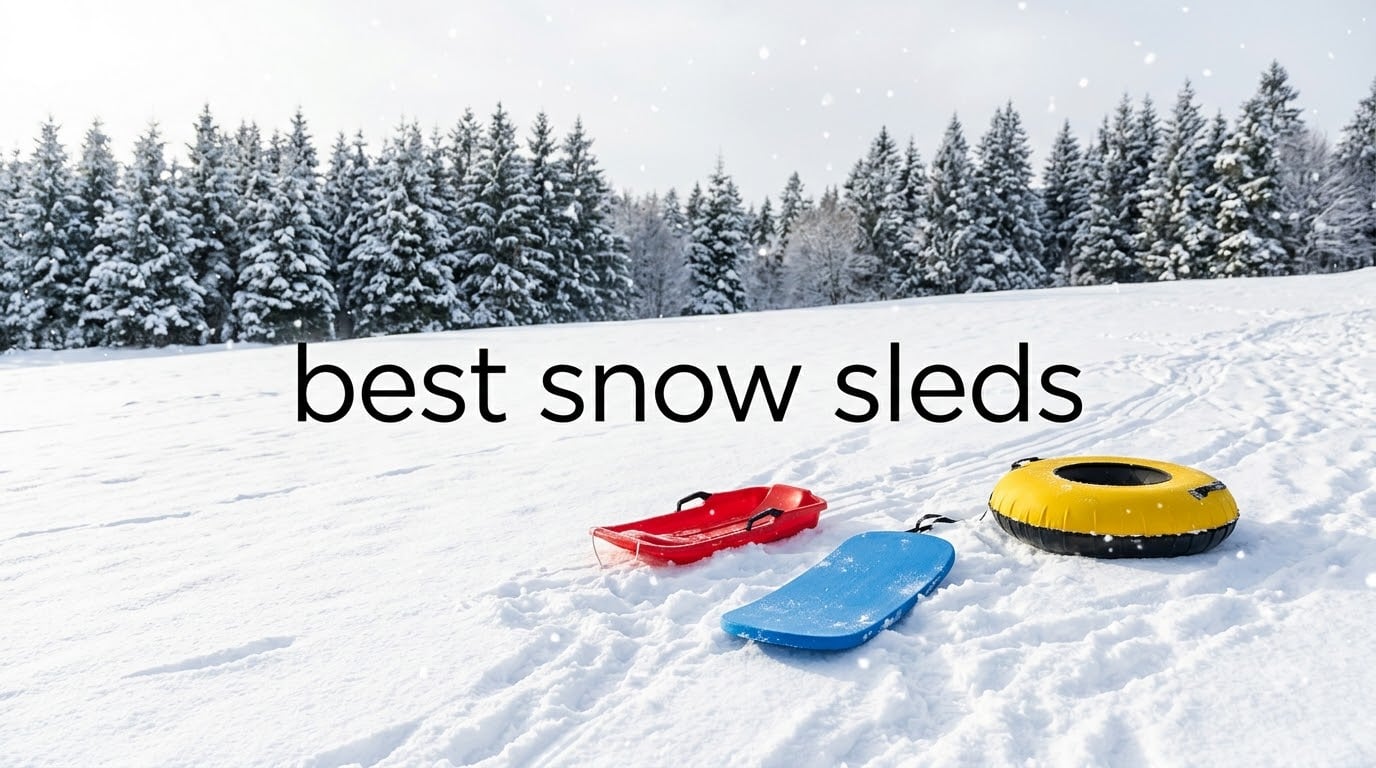 best snow sleds