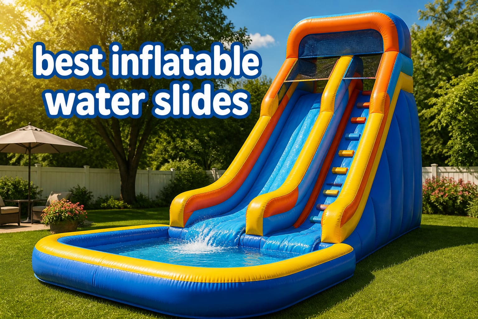 best inflatable water slides