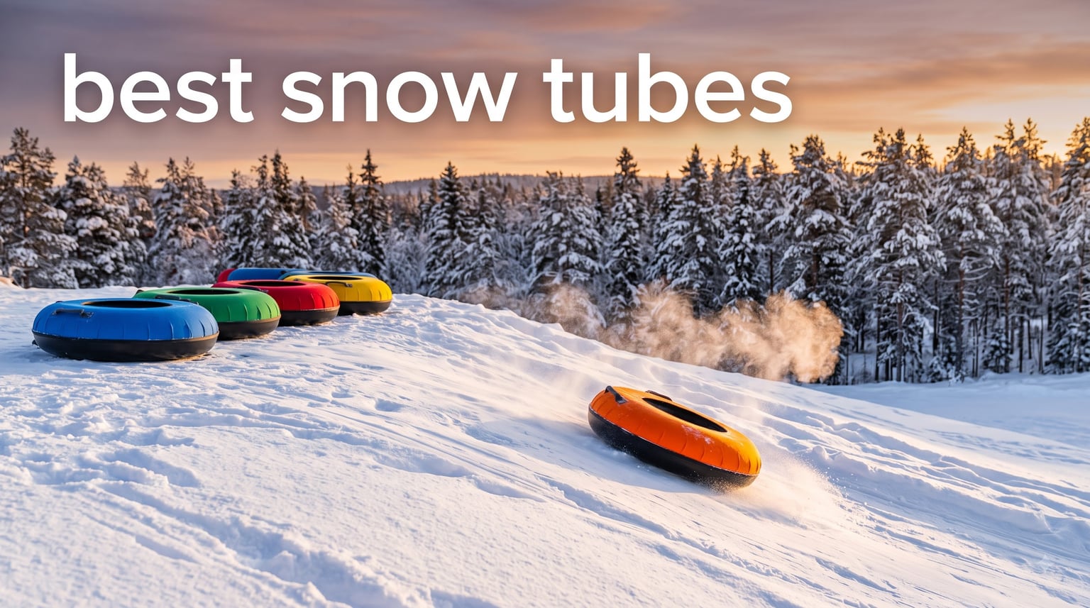 best snow tubes