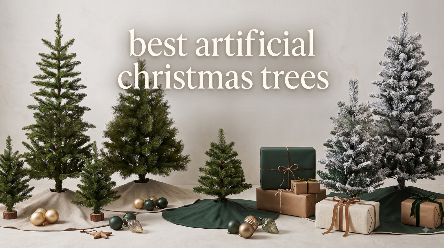 best artificial christmas trees