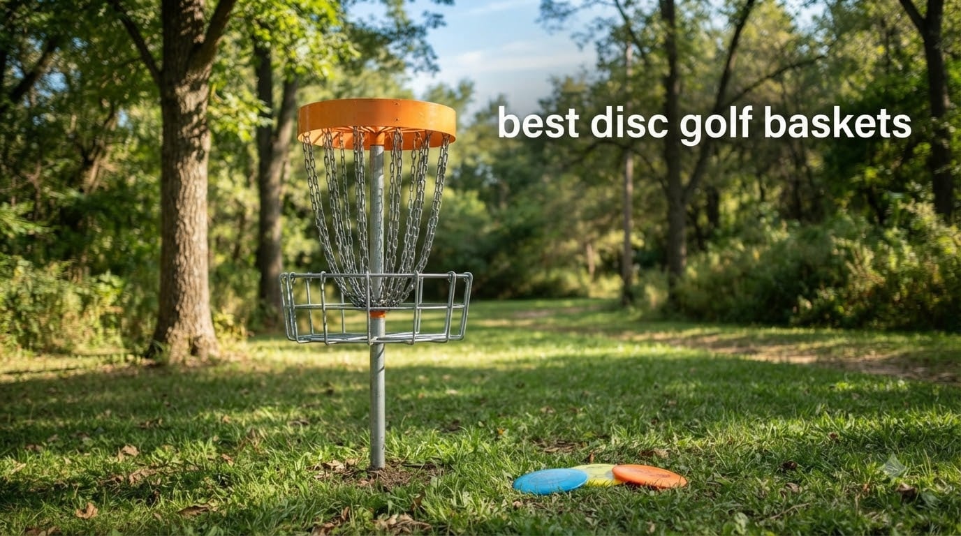 best disc golf baskets