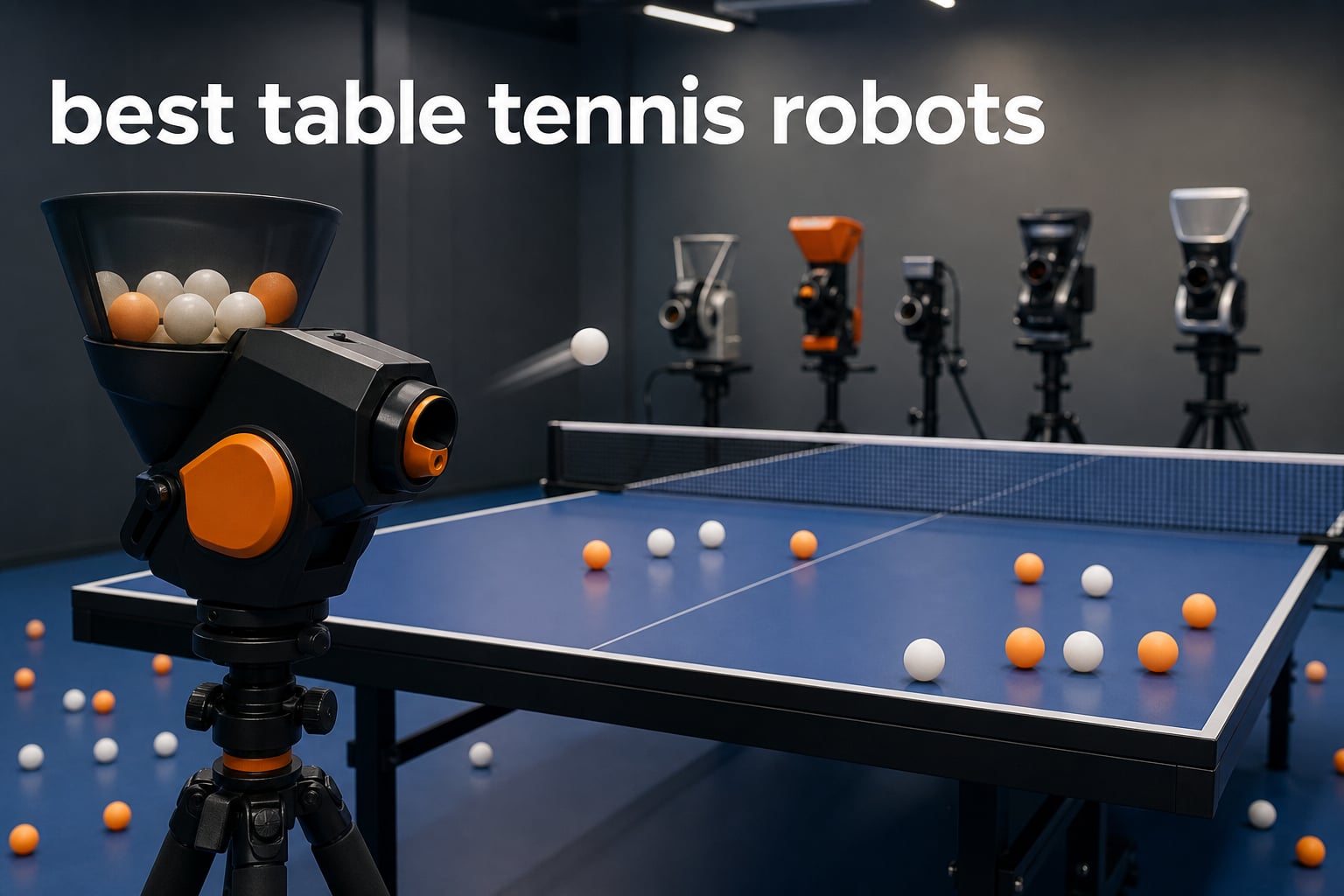 best table tennis robots