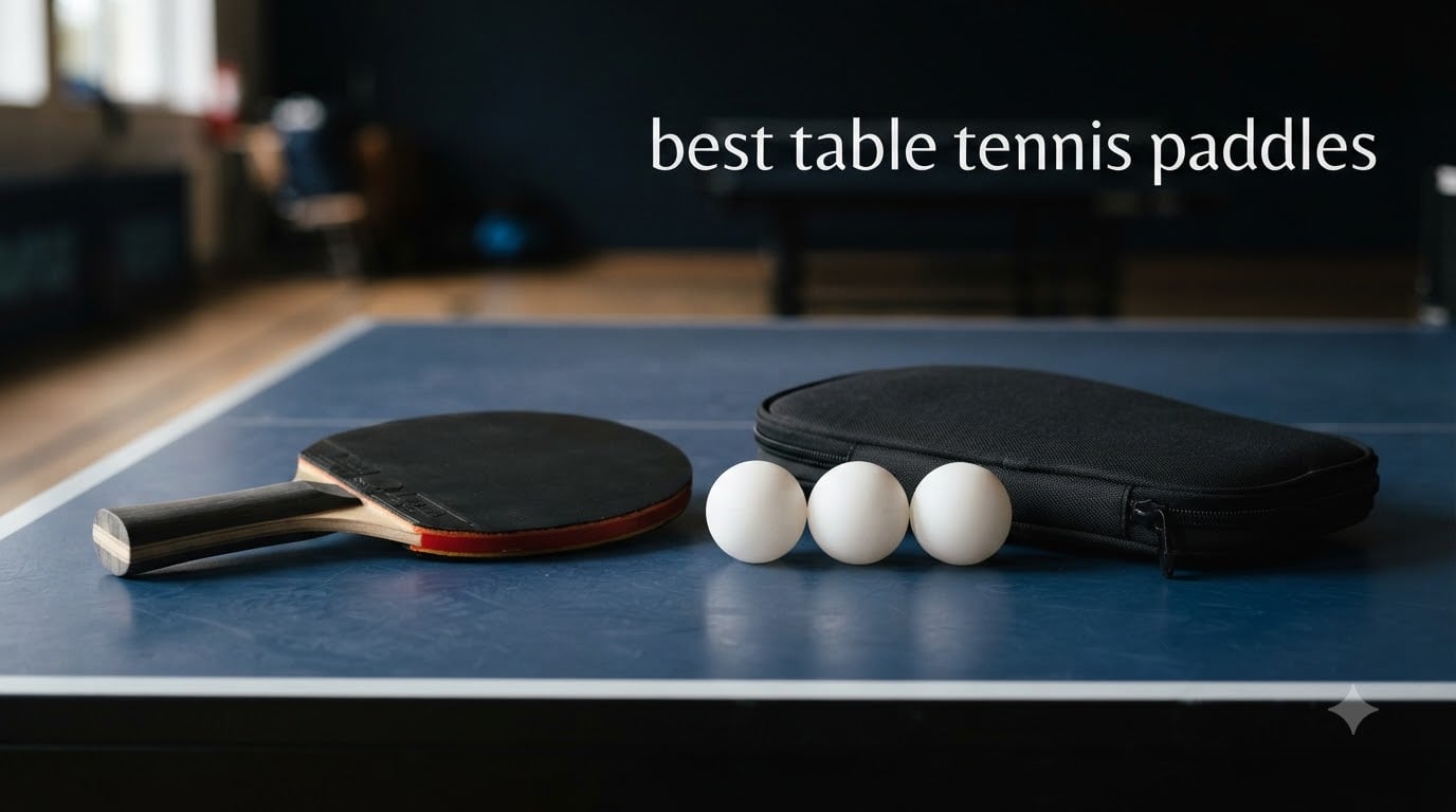 best table tennis paddles