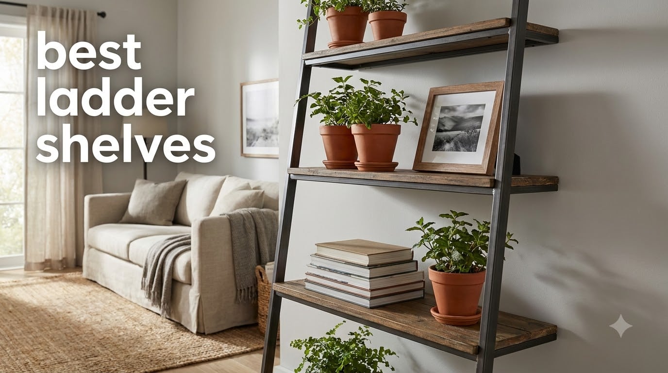 best ladder shelves